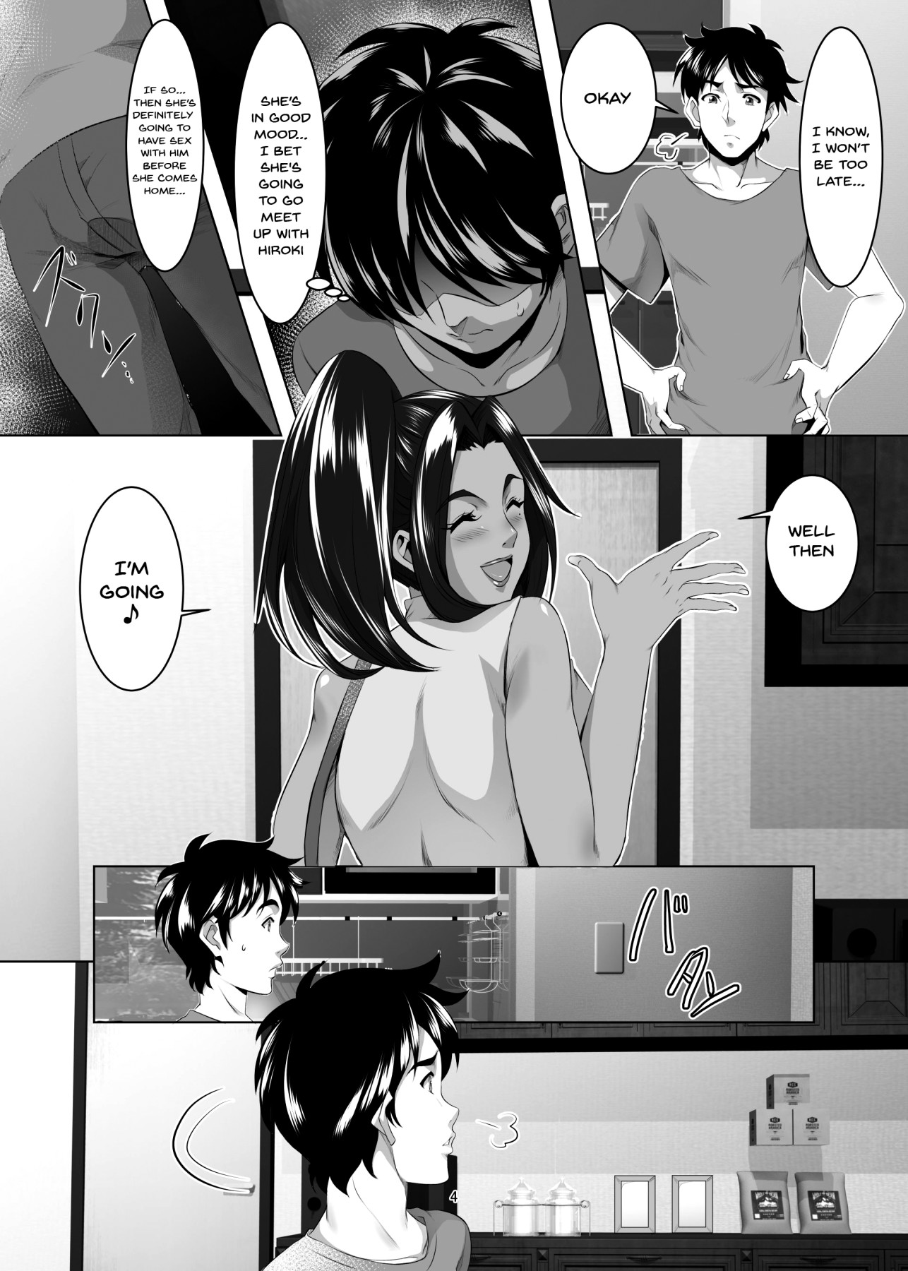 Hentai Manga Comic-Your Mom's A Pretty Good Woman, Huh? Ch.4-Read-3